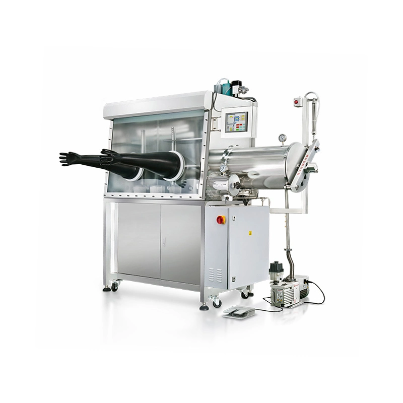 Enige van de de Doosbatterij van de Werkende Post Vacuümhandschoen Machine GN-GB-1 Handschoendoos voor Lithiumbatterij