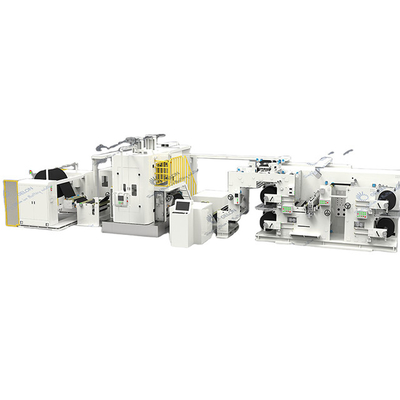 De machine ononderbroken hydraulische elektrode die van de batterijproductie en allen in één machine calendaring scheuren