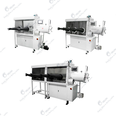 Lithiumbatterij vacuüm handschoenenkastje AC220V / 50HZ batterij-assemblagemachine