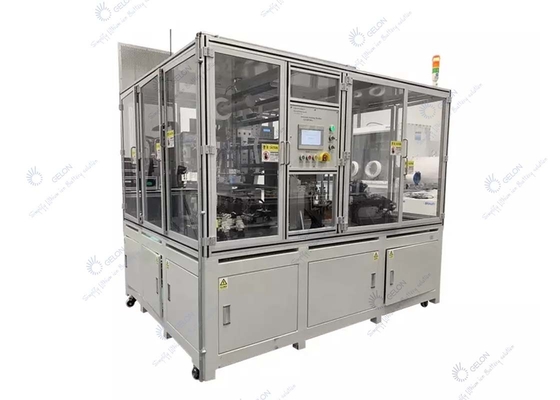 De automatische Lopende band van Li Ion Battery Research Cylinder Cell allen in Één Machine