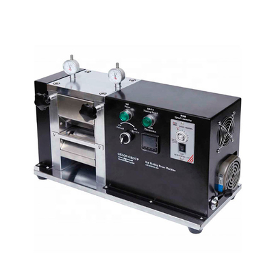 De Assemblage van de de Celbatterij van de laboratoriumzak Elektro het Verwarmen Kalanderende Machine
