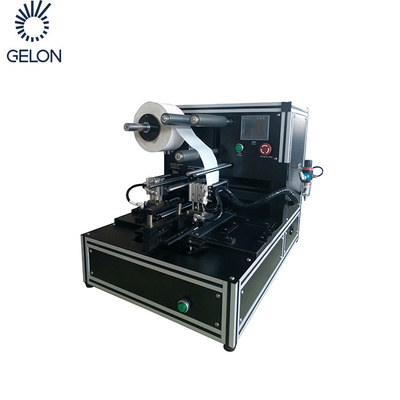 Semi-auto het Stapelen Machine voor de Assemblage van de Zakcel in Laboratorium 200mm van de Lithiumbatterij 250mm 300mm Elektrodenbreedte