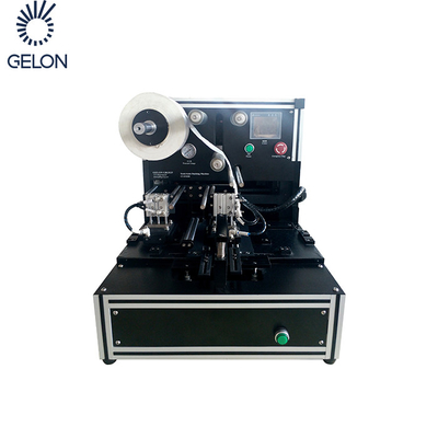 Semi-auto het Stapelen Machine voor de Assemblage van de Zakcel in Laboratorium 200mm van de Lithiumbatterij 250mm 300mm Elektrodenbreedte