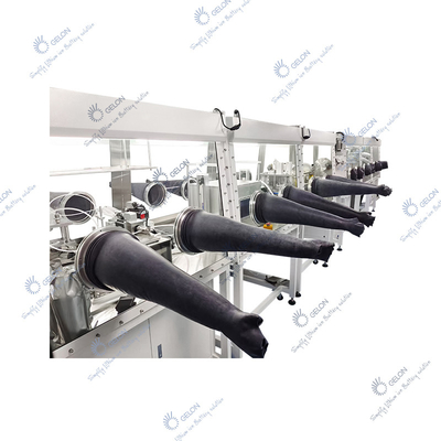 Van de de Kamerreiniging van de laboratorium Enige Post van de de Handschoendoos Vacuüm van het de Batterijmateriaal de BatterijLopende band
