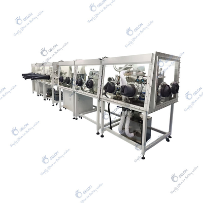 Van de de Kamerreiniging van de laboratorium Enige Post van de de Handschoendoos Vacuüm van het de Batterijmateriaal de BatterijLopende band