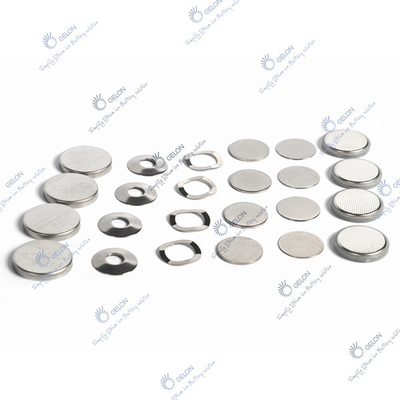 De Gevallen van de het Muntstukcel van Mesh Button Battery Case Lithium Ion Battery Materials SS304 SS316