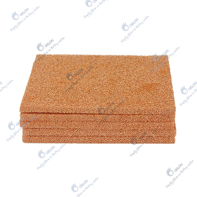 Van het de Inzamelings Ononderbroken Copper/CU Schuim van lithiumion battery porous metal foam de Huidige Grondstof