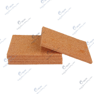 Van het de Inzamelings Ononderbroken Copper/CU Schuim van lithiumion battery porous metal foam de Huidige Grondstof