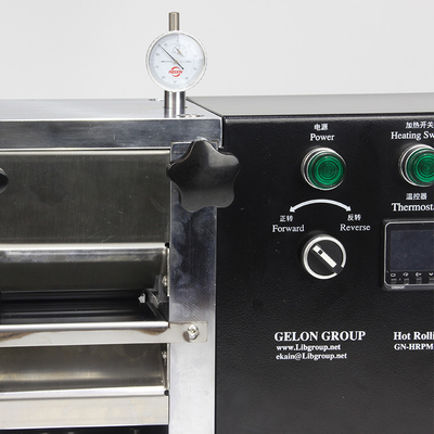 De Machine van lithiumion battery lab desktop pressing met Temperatuurcontrole