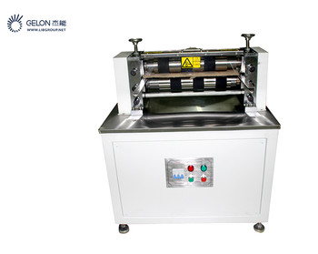 De semi Automatische Elektrode die van Lithiumion battery slitting cutting machine Machine scheuren
