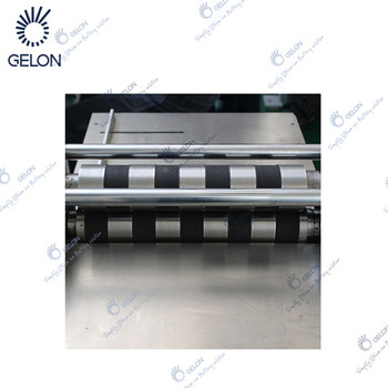 De semi Automatische Elektrode die van Lithiumion battery slitting cutting machine Machine scheuren