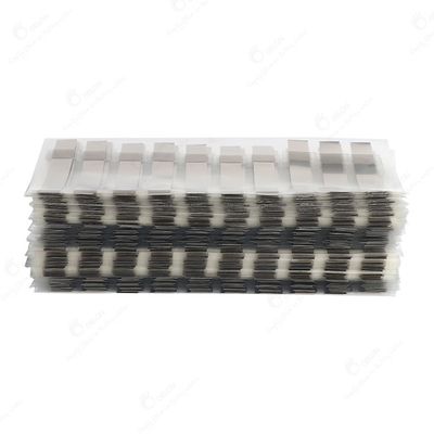 De batterij voorziet het Koper Vernikkeld Lusje van labels van Nikkeltab lithium ion battery materials
