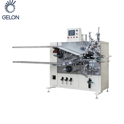 Semi-Auto Windend de Machinelithium Ion Battery Making van de 18650 Cilinderbatterij