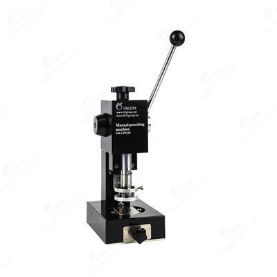 Hand van de het Muntstukcel van de Ponsenmachine de Assemblagemachine voor Laboratoriumonderzoek