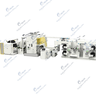Batterijelektrode die Machine Li Ion Battery Making Machine Roll scheuren om Geïntegreerde Calendaring te rollen die Machine scheuren